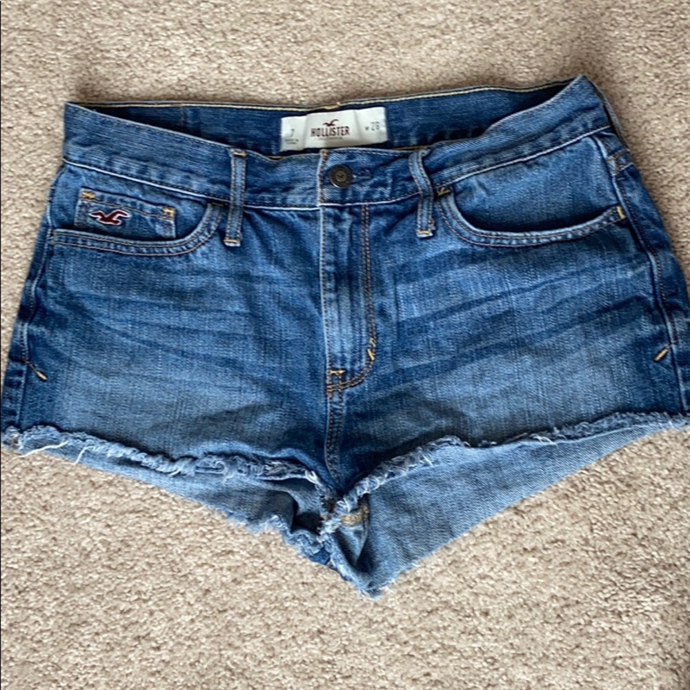 Hollister jean shorts